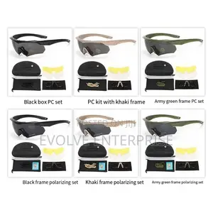Goggles Cs Airsoft Windproof Shooting Glasses Hd 3 Lens