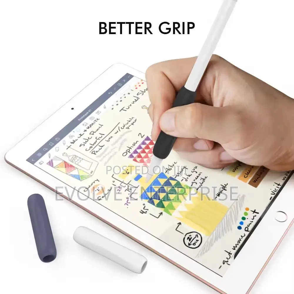 3 Silicon Grip Protective Grips for Apple Pencil 1 2 Grip