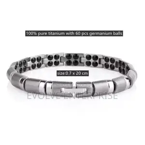 Titanium Germanium Beads Bracelet