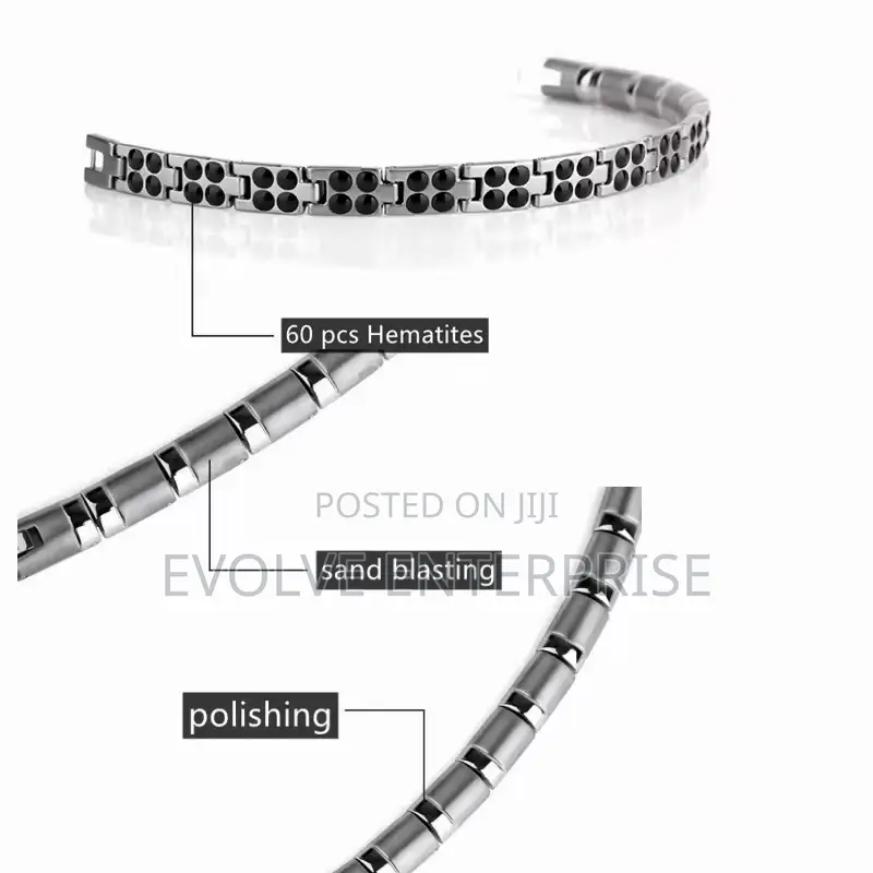 Titanium Germanium Beads Bracelet
