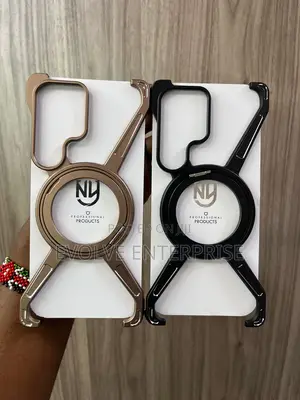 Metal Magsafe Bumper Phone Case for Samsung Galaxy S25 Ultra