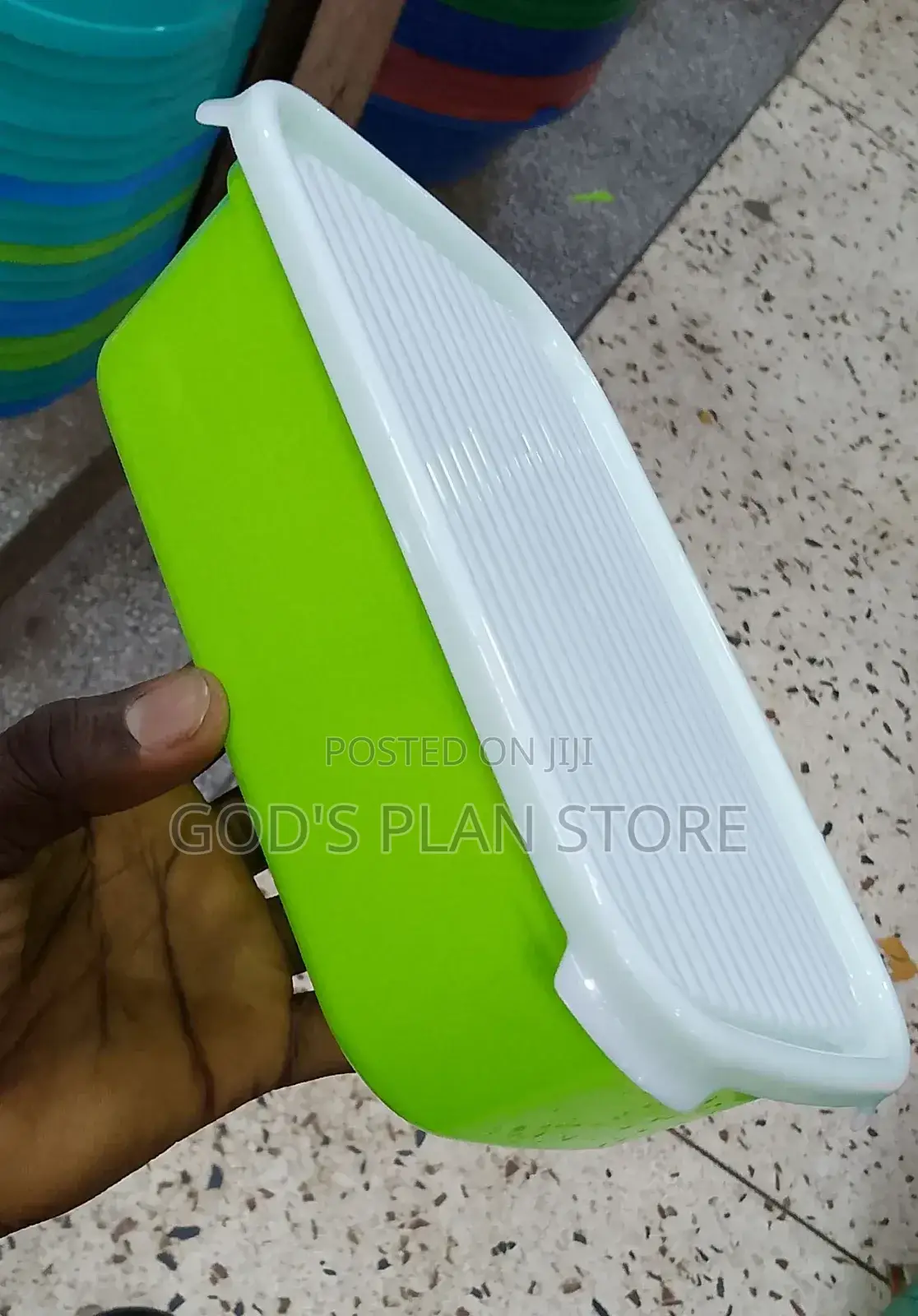 Plastic Food Storage Containers Square