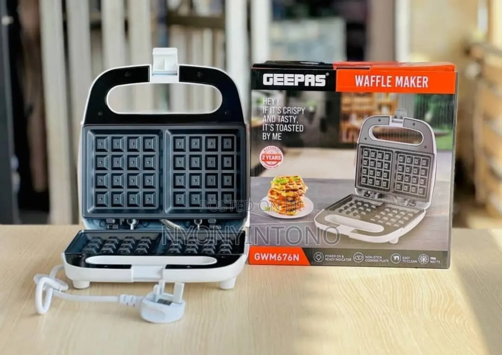 Geepas High Quality Waffle Maker