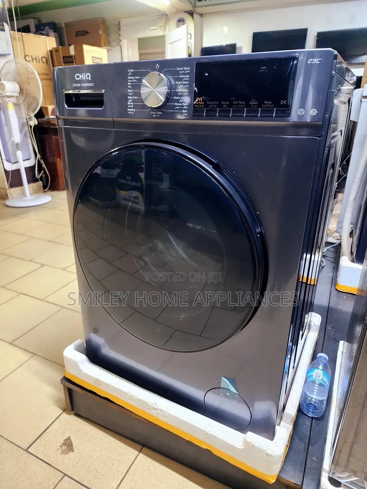 Chiq 10kgs Front Loader Washing Machine Fully Automatic