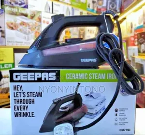 Geepas Top Quality Steam Iron With 2yrs Warranty