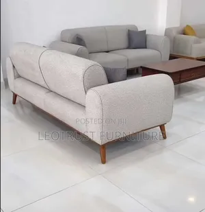 6 Seater Sofa Set in Gray Color