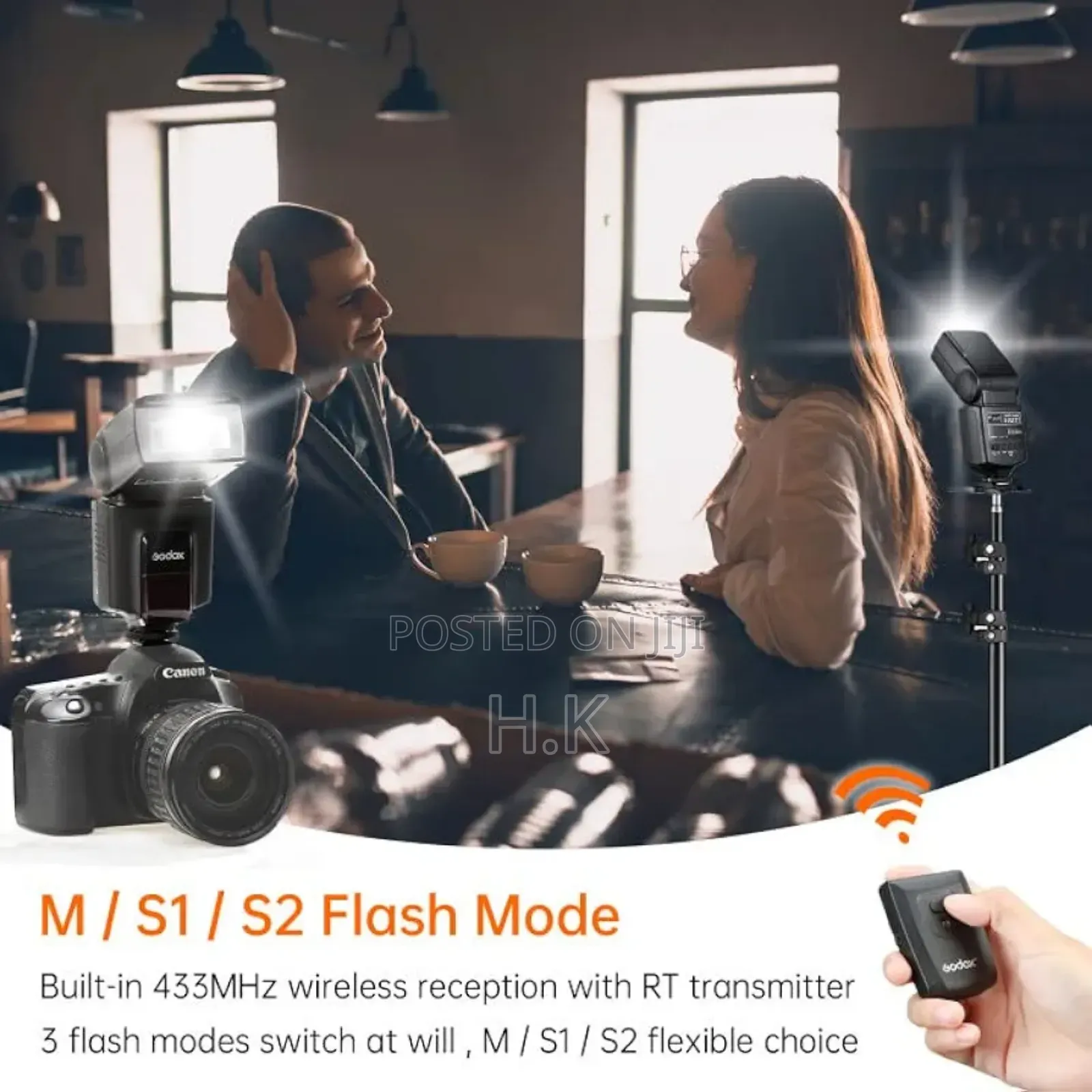 Godox Tt520 Ii Thinklite Camera Flash.