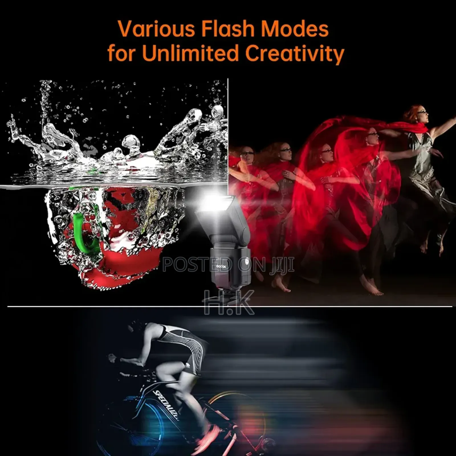 Godox Tt520 Ii Thinklite Camera Flash.
