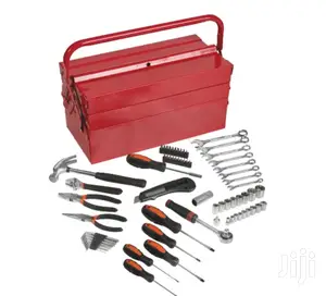 Stramm 68 Piece Metallic Cantilever Tool Set Box