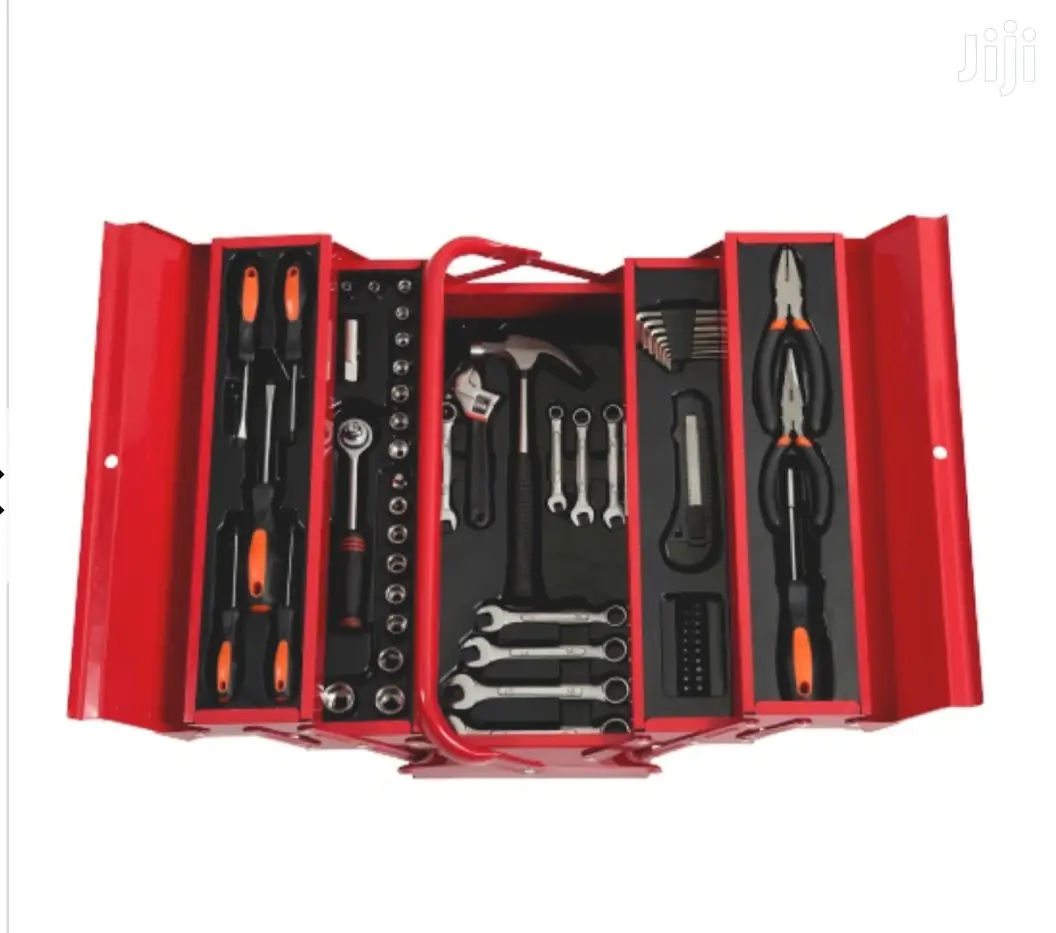 Stramm 68 Piece Metallic Cantilever Tool Set Box