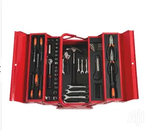 Stramm 68 Piece Metallic Cantilever Tool Set Box