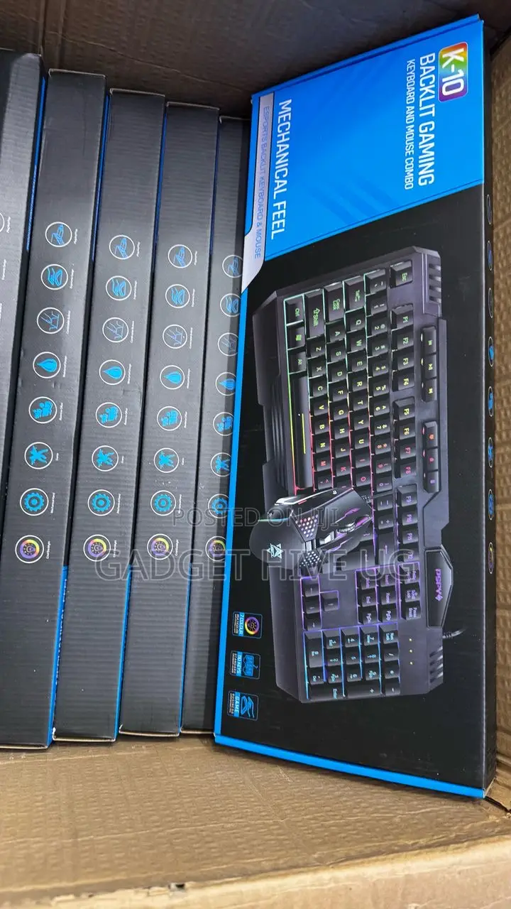 Mechanical Backlit Gaming Combo
