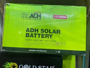 120ah German Technology Adh Solar Battery