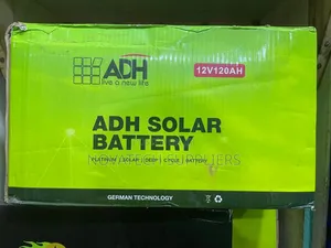 120ah German Technology Adh Solar Battery Hema