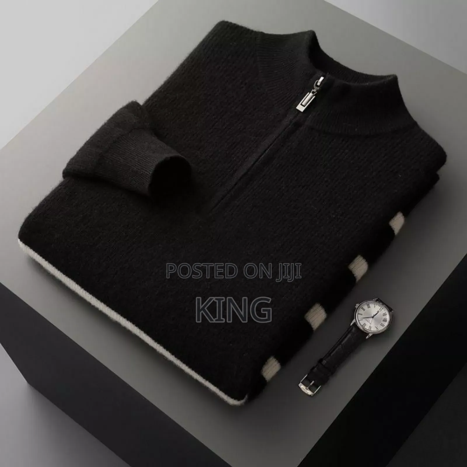 Black Charming Sweater