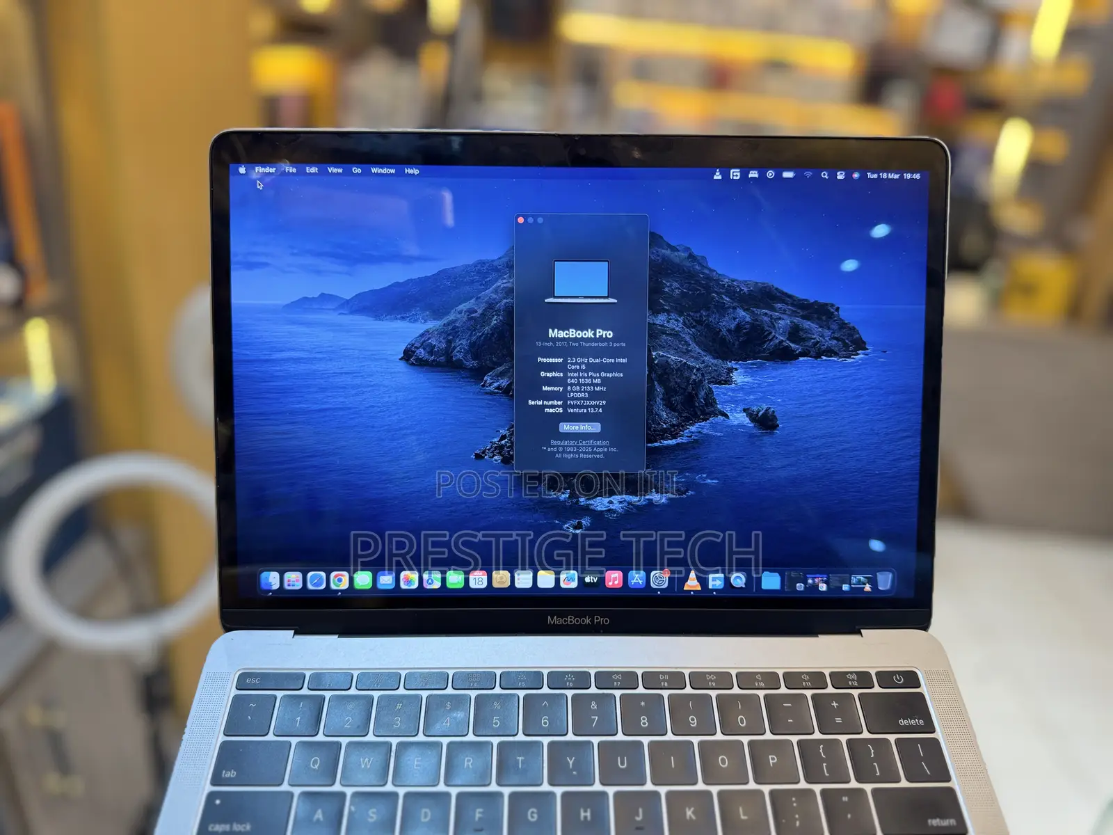 Laptop Apple MacBook Pro 2017 8GB Intel Core I5 SSD 256GB