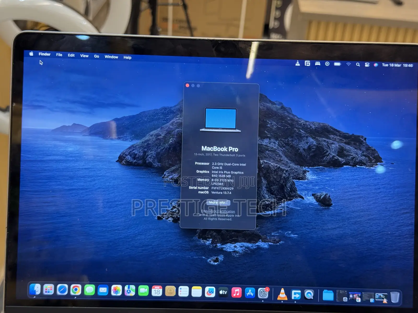 Laptop Apple MacBook Pro 2017 8GB Intel Core I5 SSD 256GB