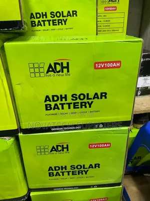 100ah Durable Adh Solar Powder Battery Kaid