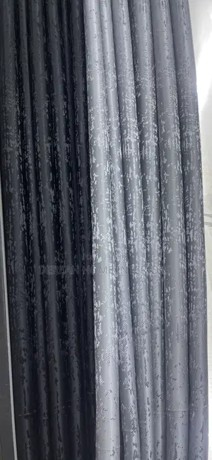 Blackout Curtains in Grey and Black