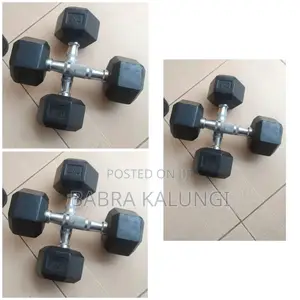 Rubber 5 Kg Dumbbell Set