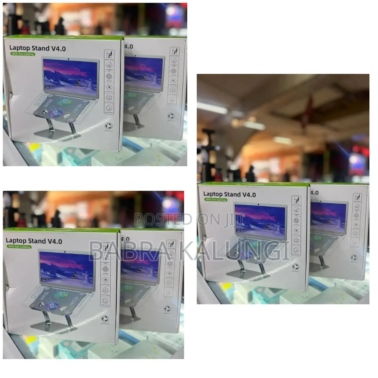 Laptop Stand V4.0 With Fan Cooling