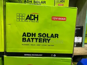 100ah German Technology Solar Powder Battery Baku