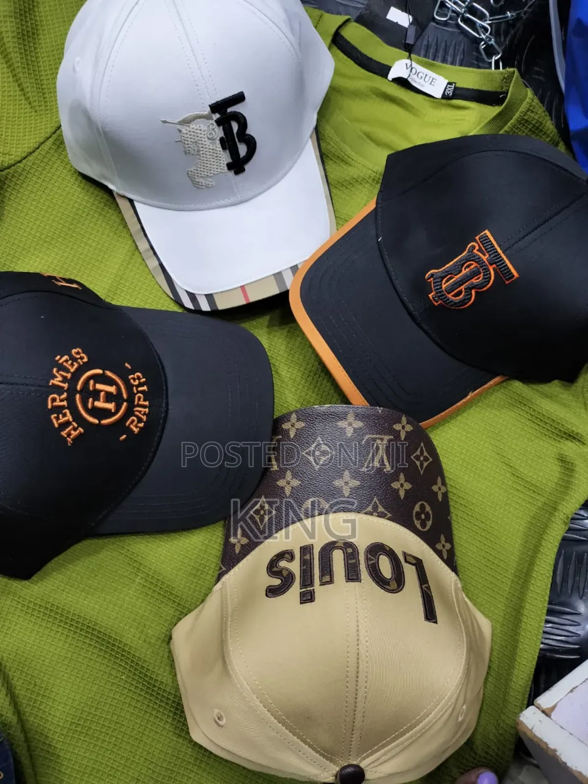 Louis Vuitton and Boss Cap