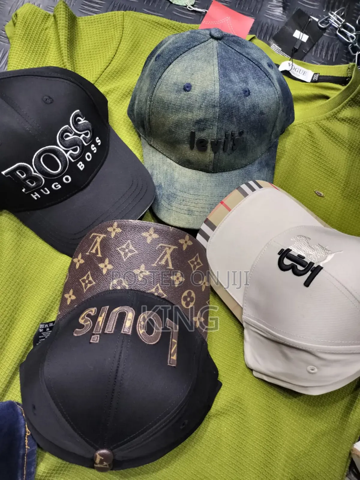 Louis Vuitton and Boss Cap