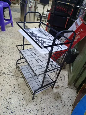 Three-Tier Design Kitchen Rack
