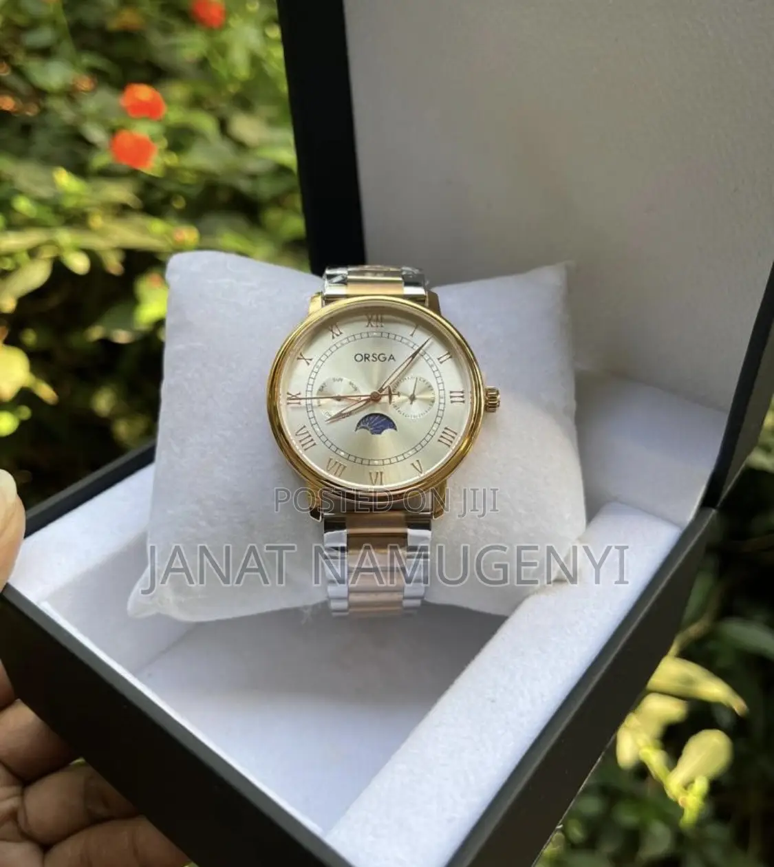 Orsga Rose Gold Watch and Silver Available