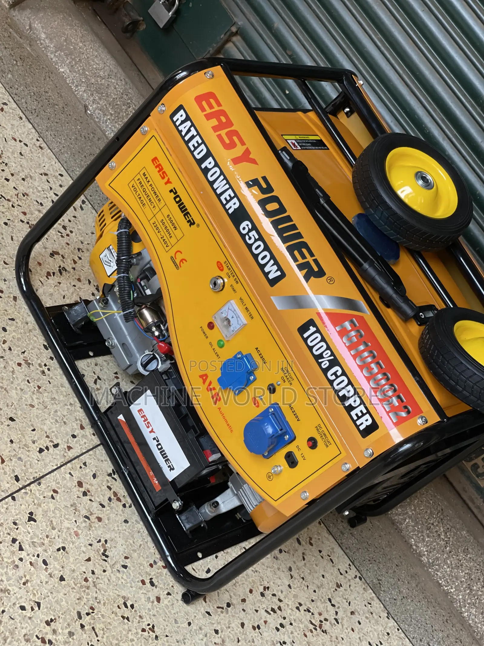 6.5kva Gasoline Generator Easypower(100% Copper)