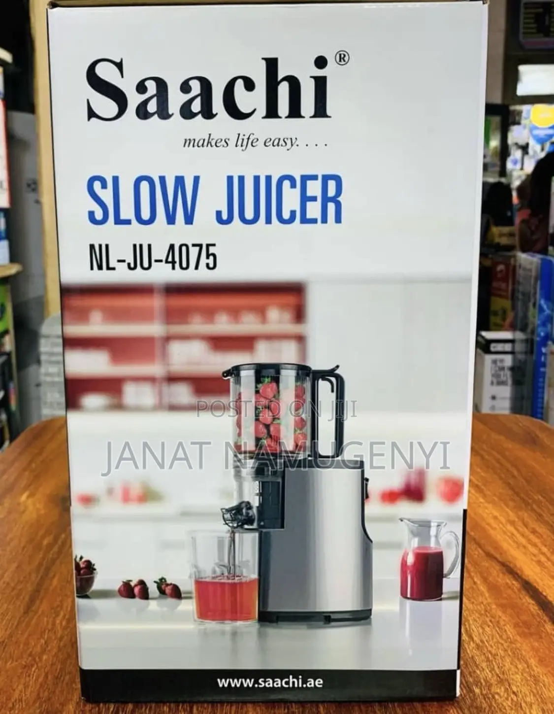 Saachi Slow Juicer Nl-Ju-4075