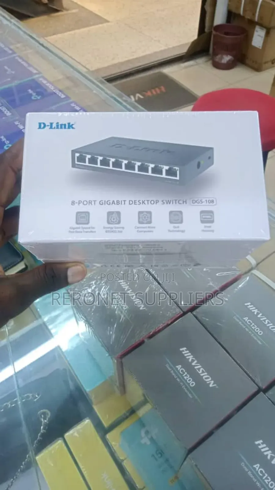 D-Link 8port Gigabit Switch