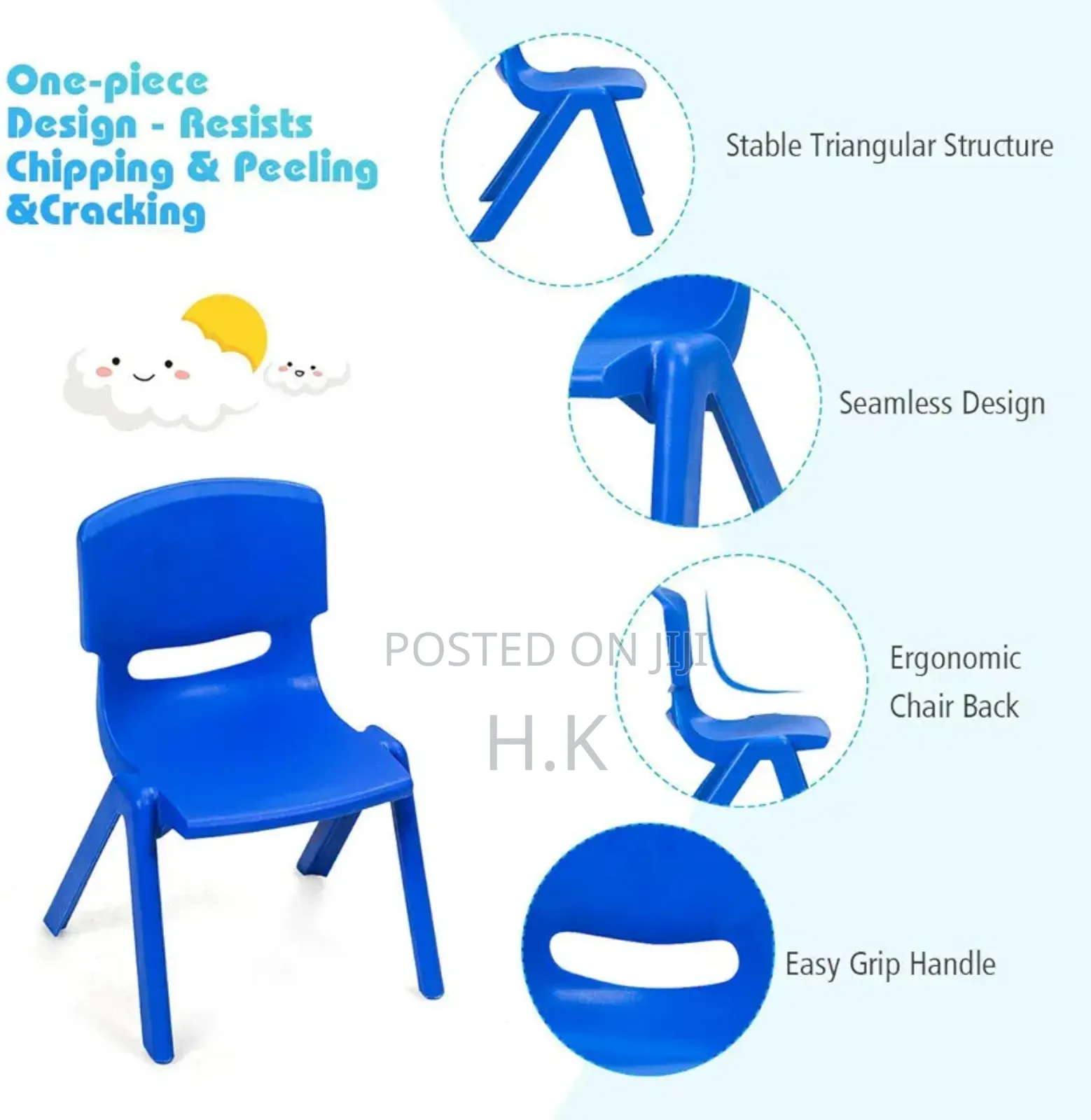 Lightweight Plastic Chair