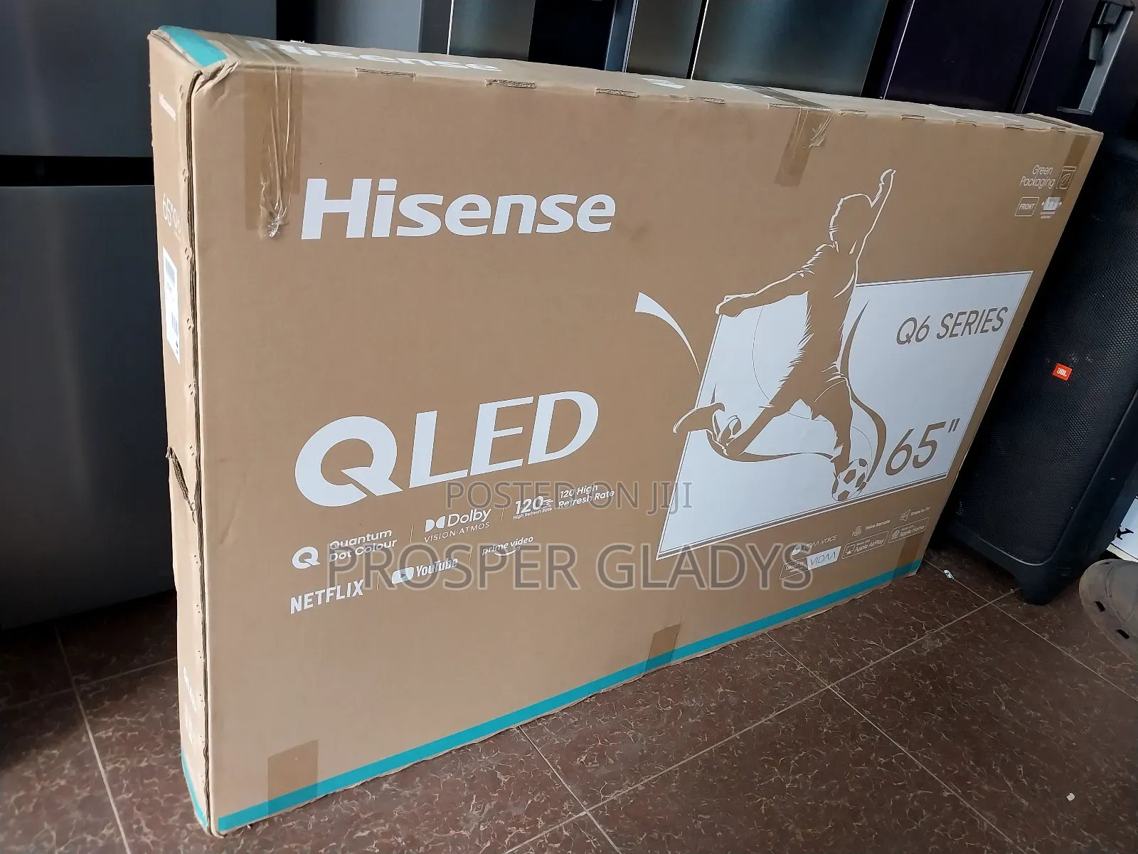 Hisense 65 Smart Qled Flat Screen Flameless.