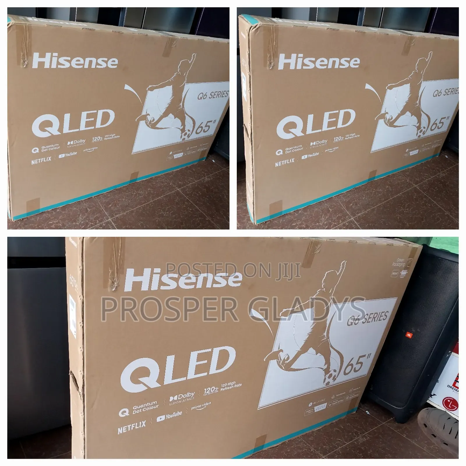 Hisense 65 Smart Qled Flat Screen Flameless.
