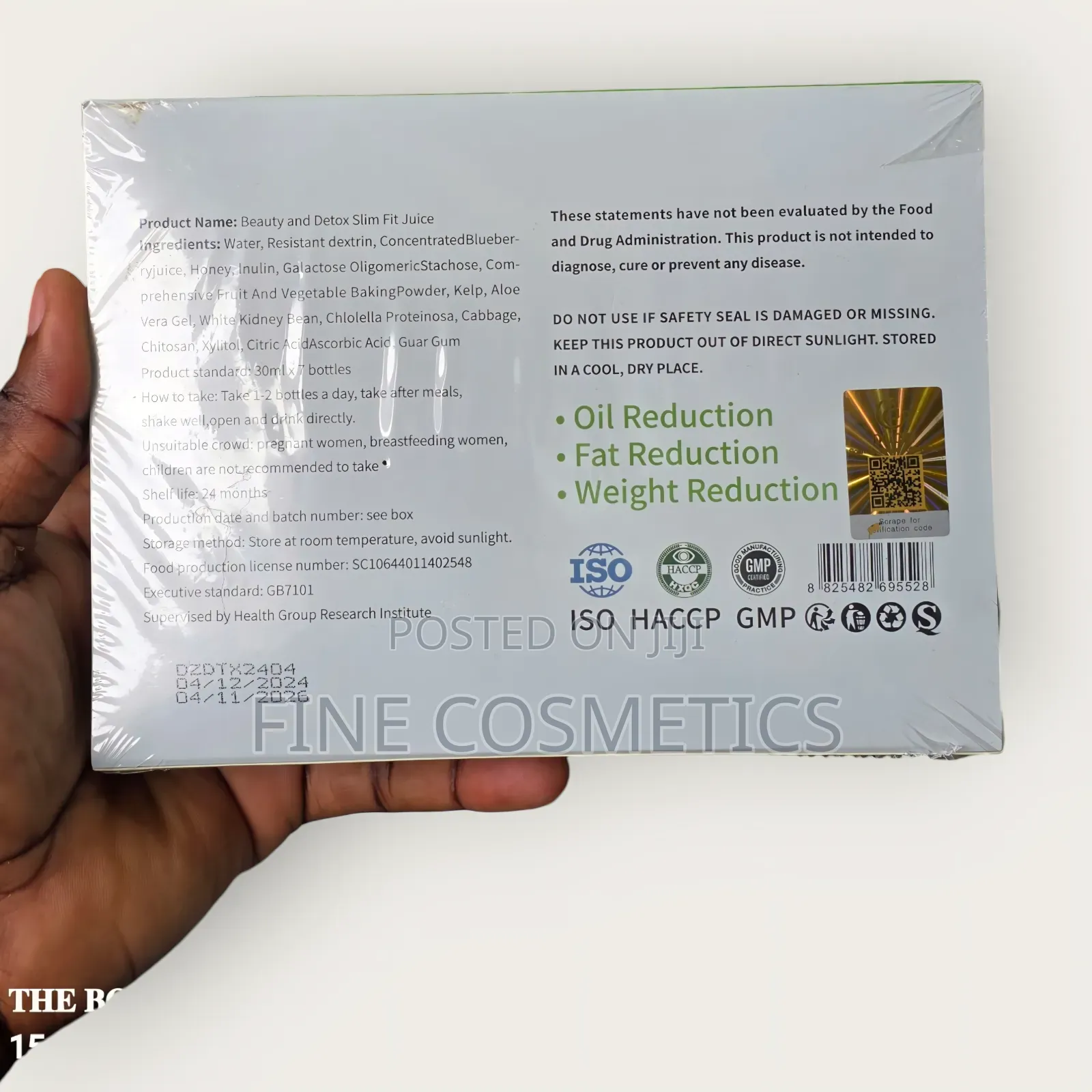 Slim Fit Juice | Fat Reduction Weight Loss Slimming Drink.