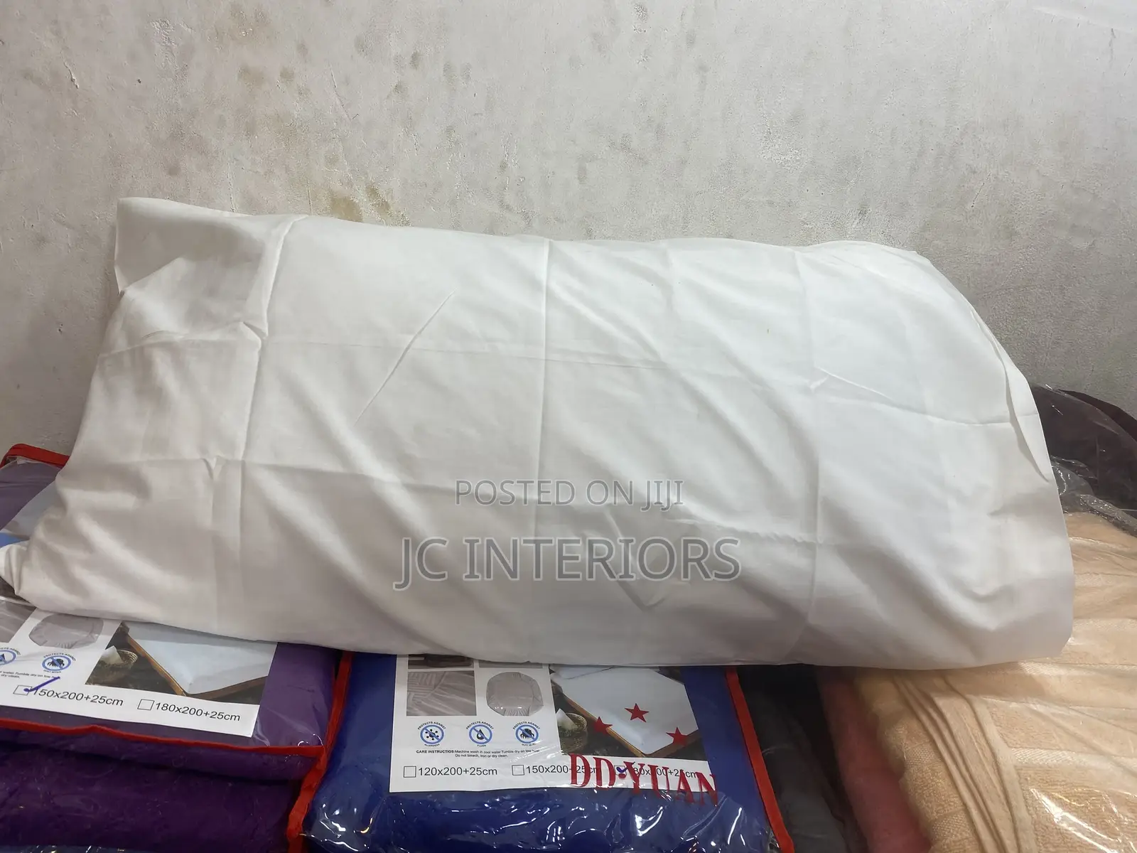 White Simple Pillow Cases