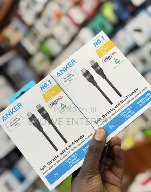 Anker Usb-C to Usb-C Cable (240w, Upcycled-Braided)
