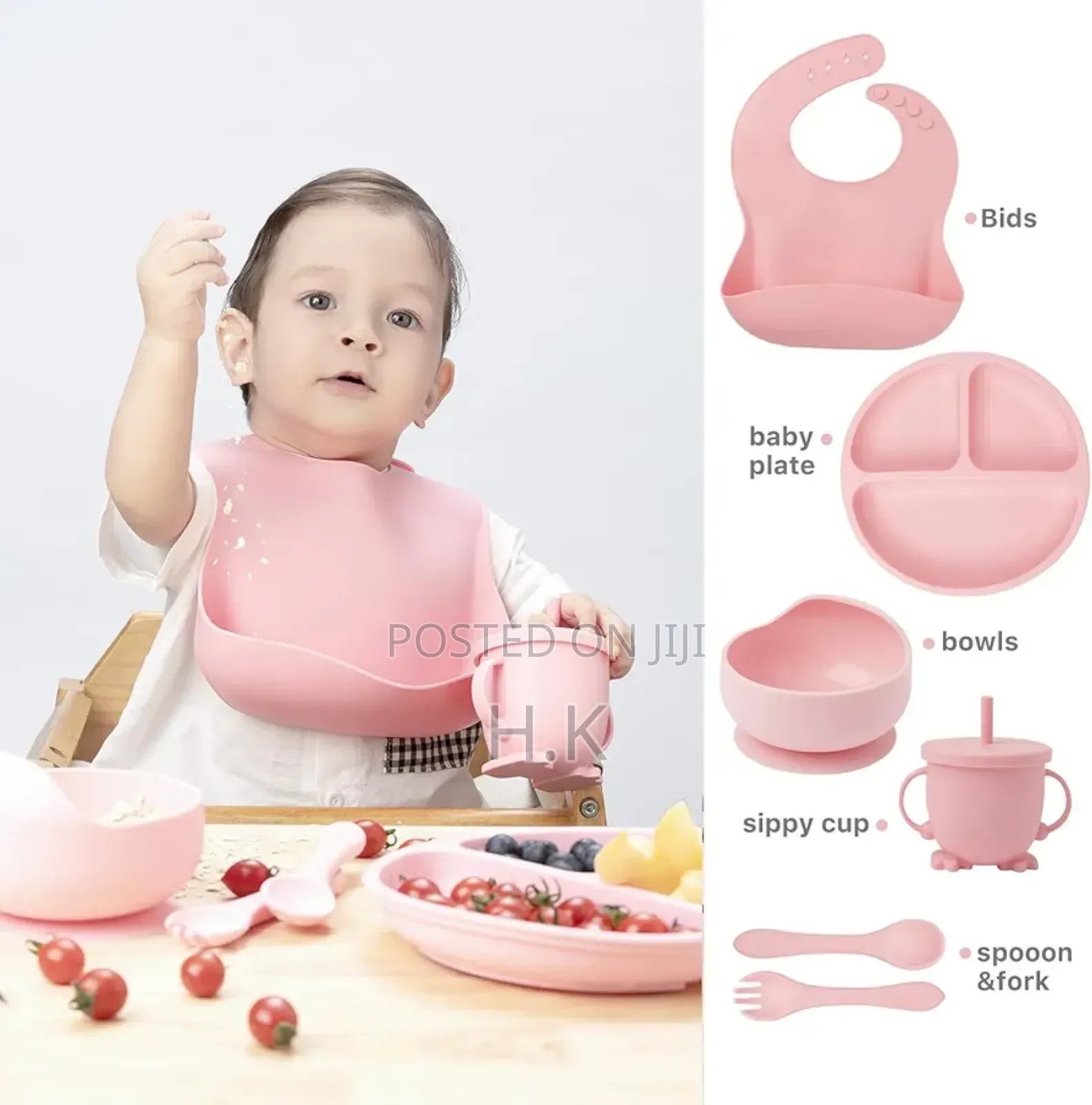 Silicone Baby Cutlery Set