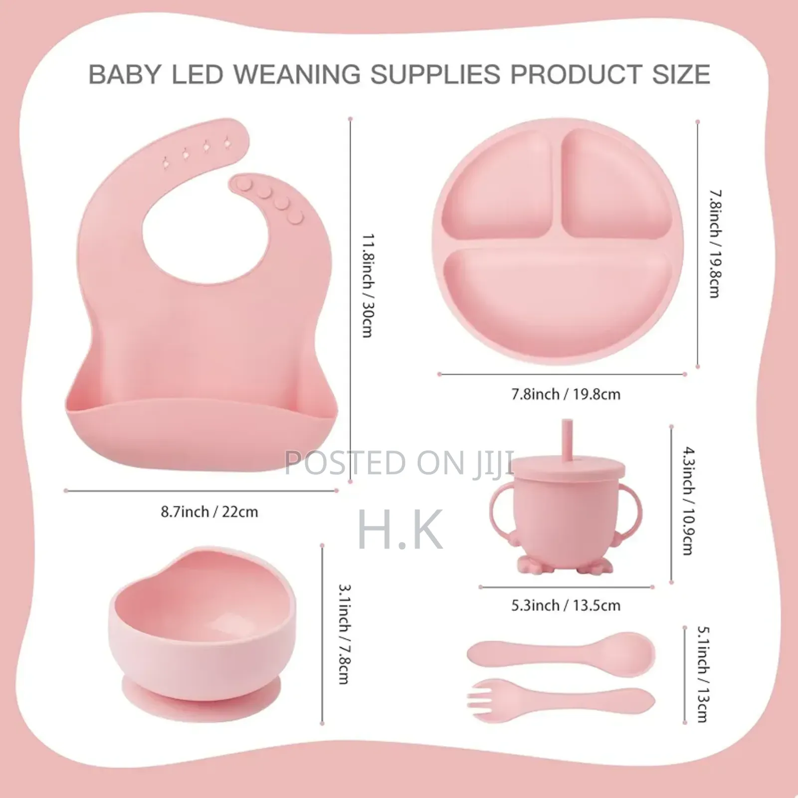 Silicone Baby Cutlery Set