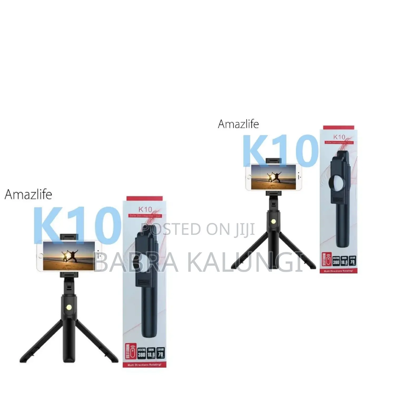 Bluetooth Selfie Stick and Tripod