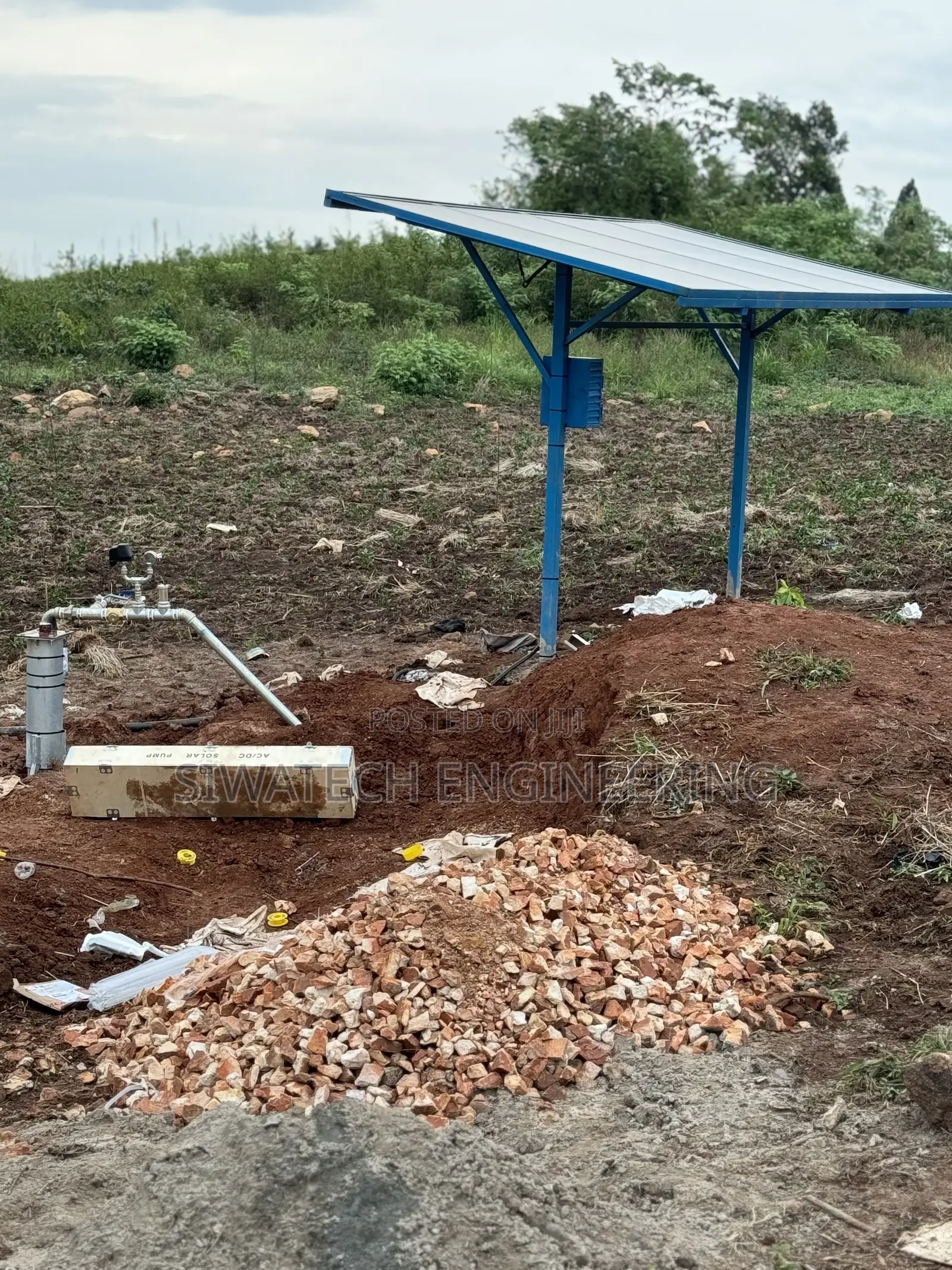 Borehole Solar Pump Installation