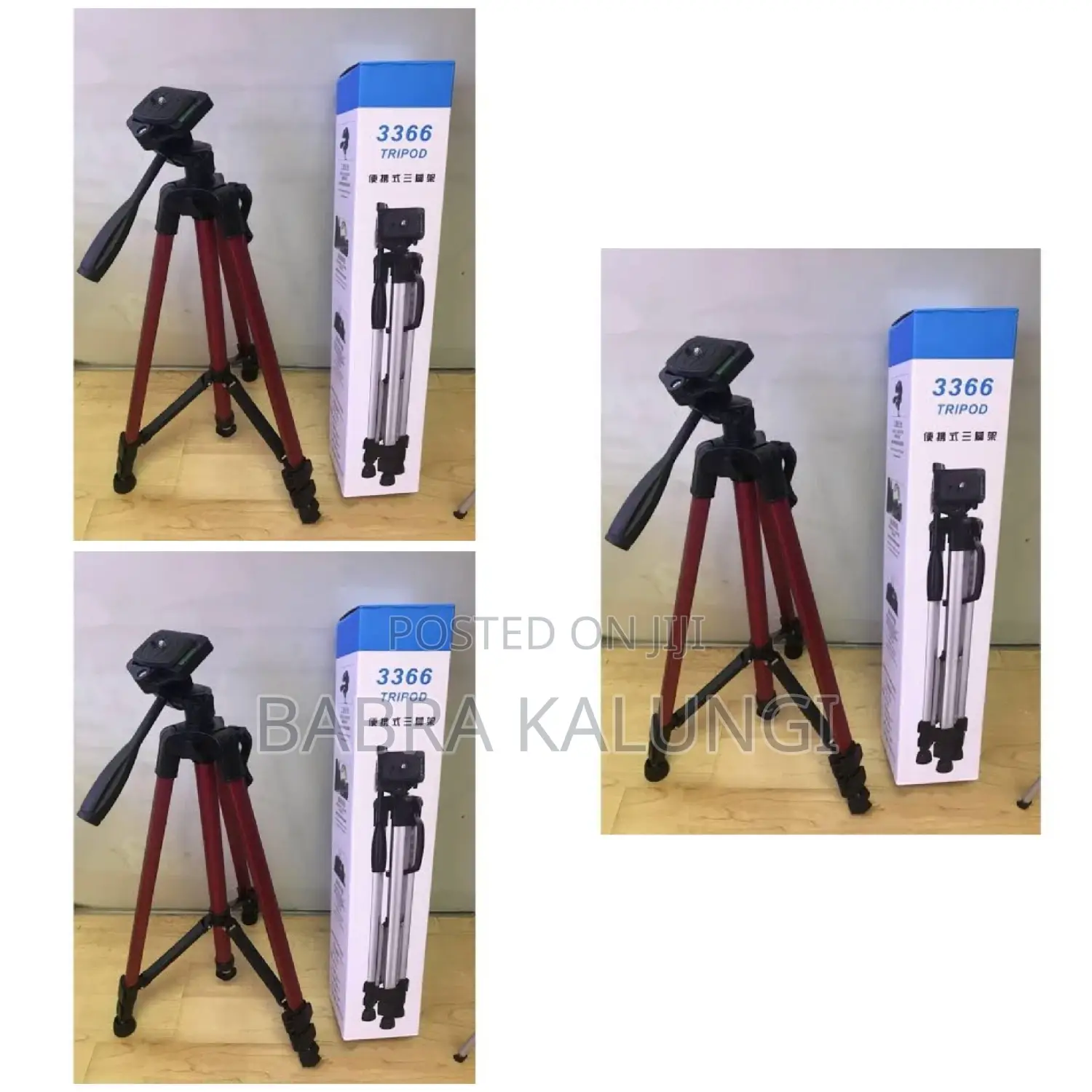 Adjustable Portable Camera Holder Tripod Stand
