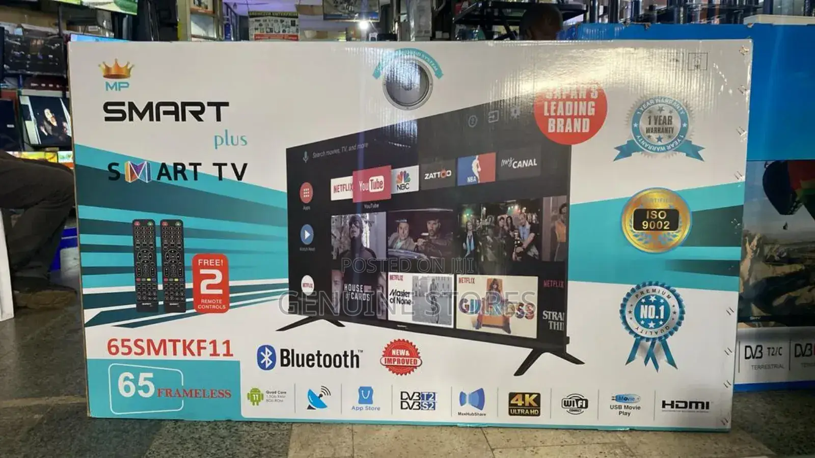 Smartplus 65" Smart Tv.( Android System)