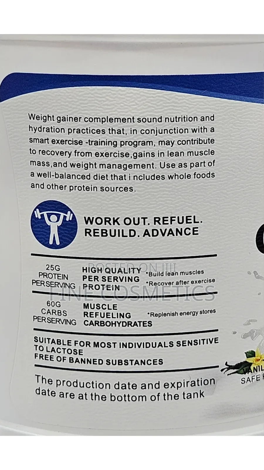 Original Weight Gainer Powder Weight Gaining by Wins Town