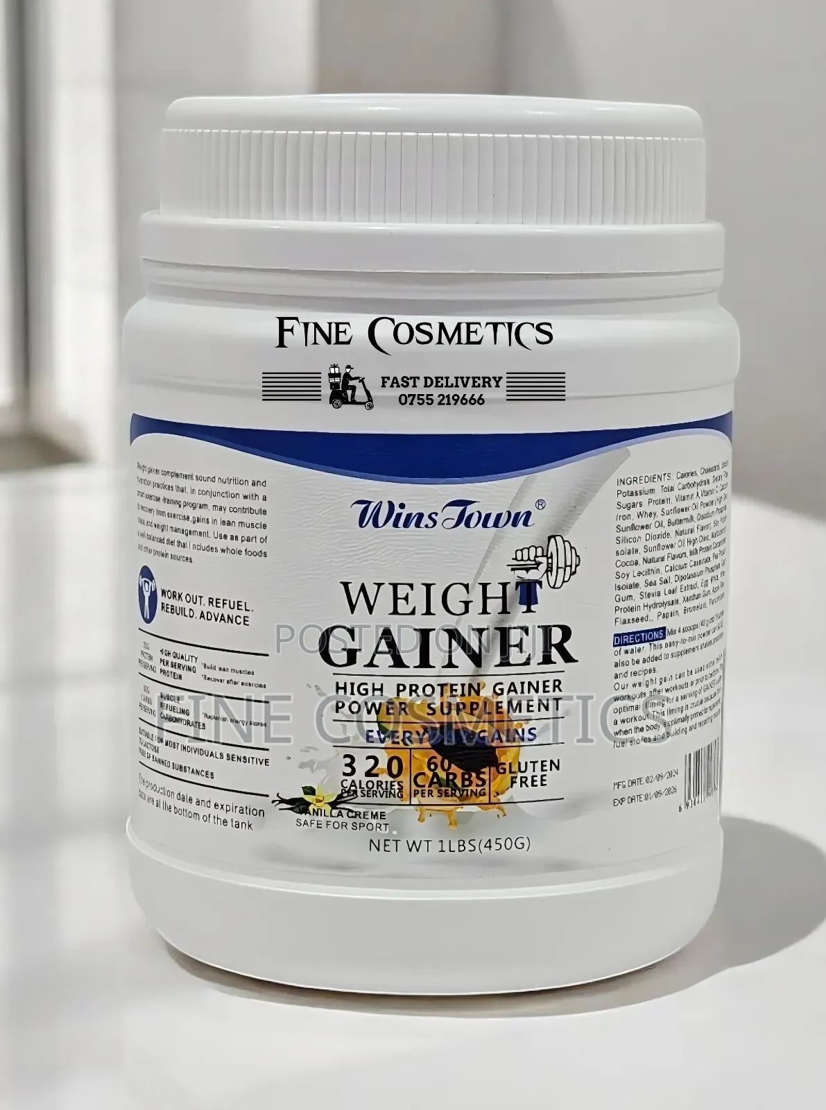 Original Weight Gainer Powder Weight Gaining by Wins Town
