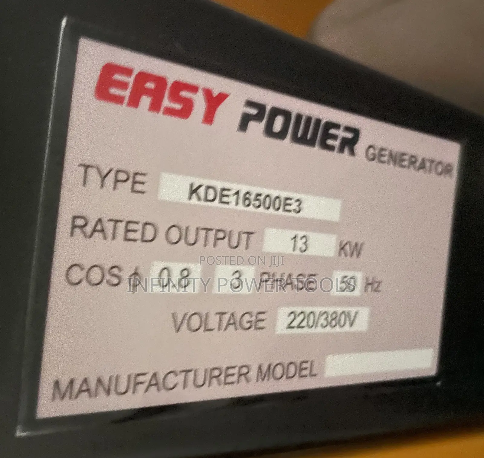 Diese Generator(Open Body) 13kw