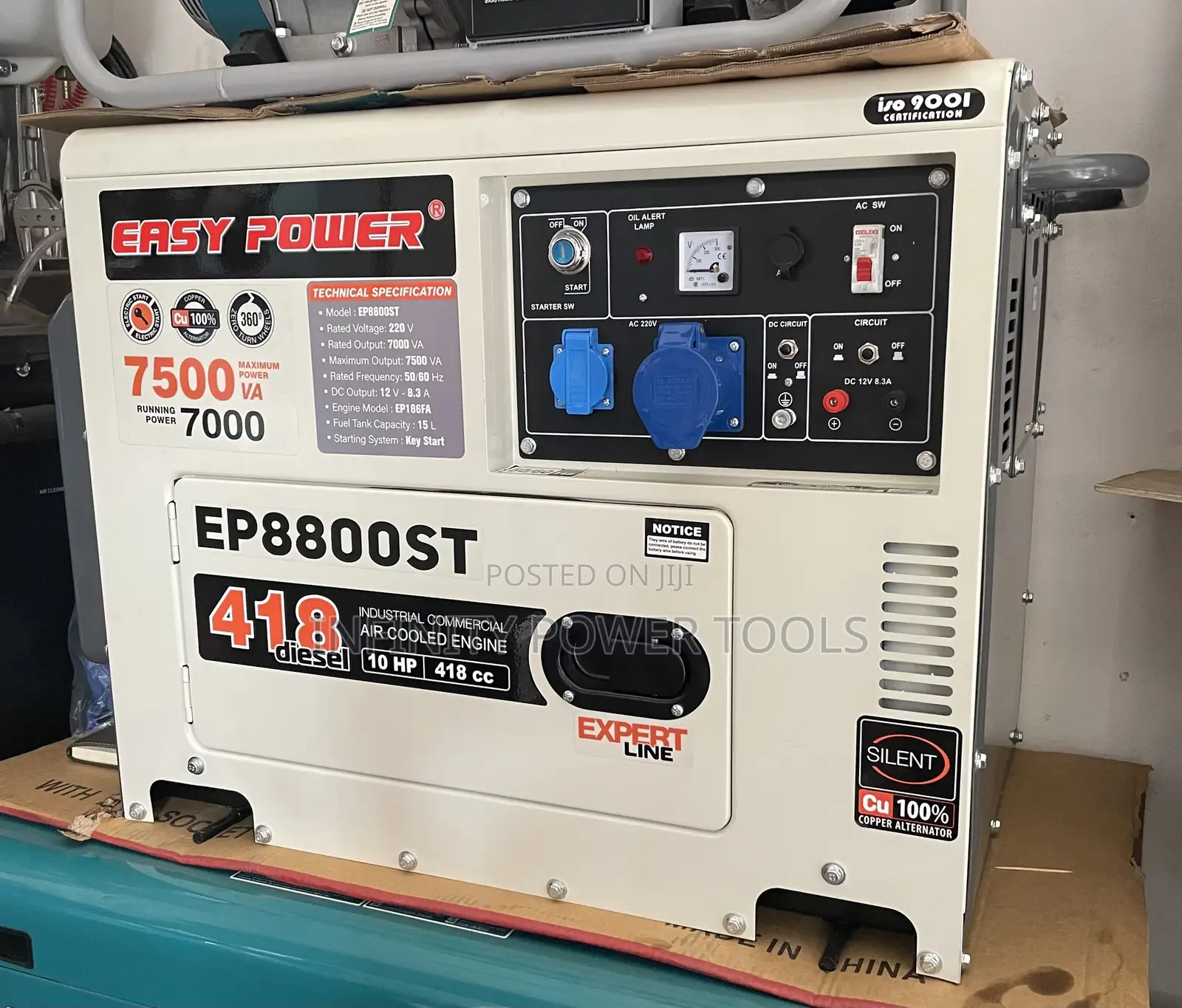 Key Start Diesel Generator 10hp