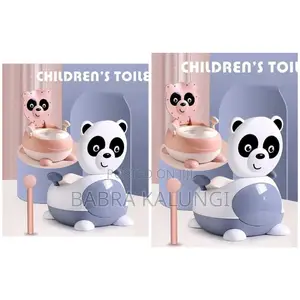 Soft Silicone Seat Panda Shaped Baby Potty
